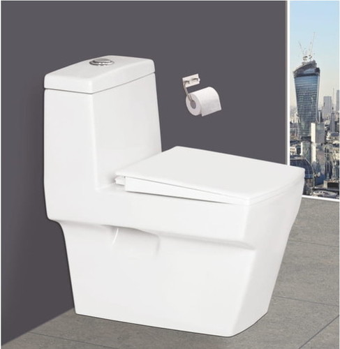 Elongated One Piece Toilet