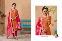 Embroidered Silk Suits