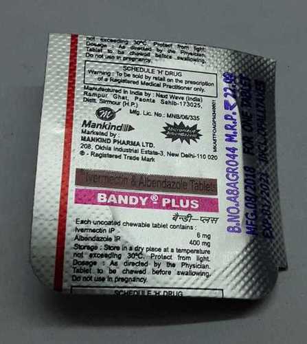 Ivermecctin Tablets General Medicines