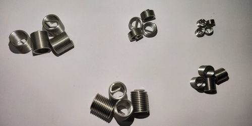 Screw Thread Inserts - Stainless Steel M6x1x1.5d | Permanent Internal Threads, Heat & Corrosion Resistant, Easy Installation, Preventive Maintenance Solution, Locking Device Design