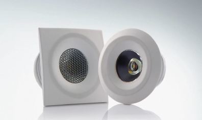 LED Cabinet Light Round Square