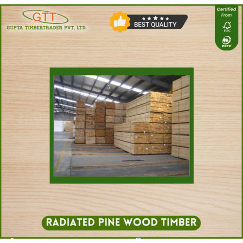 Radiated Pine Wood Timber