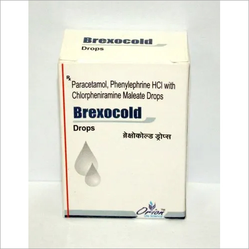 Paracetamol, Phenylephrine Hcl With Chlorpheniramine Maleate Drops