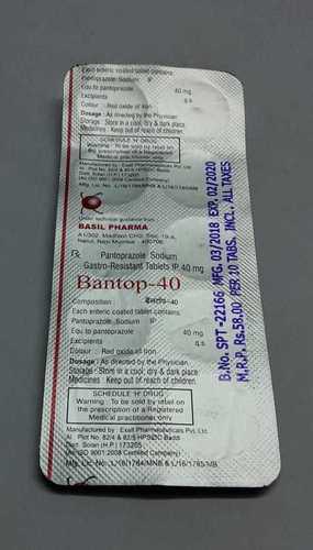 Pantoprazole Sodium Gastro Tablets General Medicines