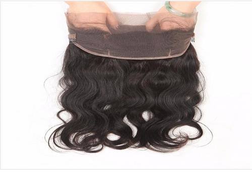 Natural Color Indian Temple Human Hair - 360 Lace Frontal