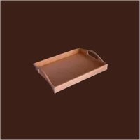 Wooden Serving Tray Pu Finish - Steam Beech/maple/american Pine, Rectangle Shape, Handmade Customization Available - Perfect For Arts, Souvenirs, Promotional Gifts