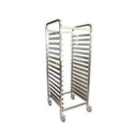 Food Tray Trolley - Steel Material, Storage Solution For Efficient Organization