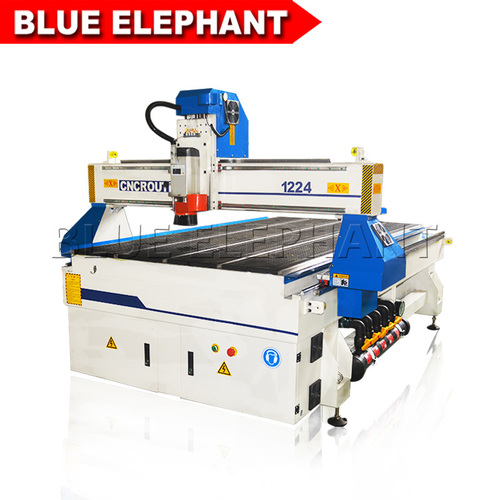 1224 Woodworking CNC Router - 1200x2400x200mm | 4.5kW HQD Air Cooling Spindle, DSP A11 Control System, T-slot Vacuum Table