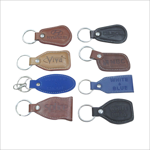 Multiple Leather Key Rings