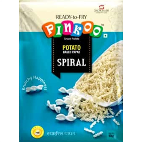 Potato Spiral Papad