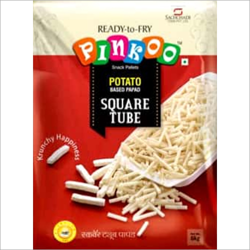 Potato Square Tube Papad