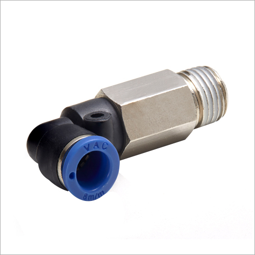 Extended Male Elbow Pneumatic Fitting