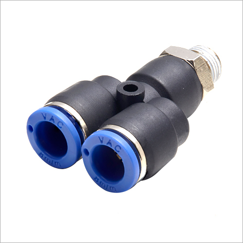 Pneumatic Male Y Fitting