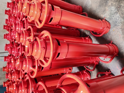 10(X) Foam Making Branch Pipe - Aluminum Alloy or Stainless Steel Fire Red | Portable High-Pressure Resistance Foam Inductor Option