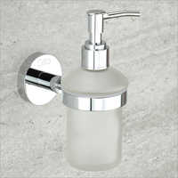 Brass Liquid Soap Dispenser - Regular Size, Round Shape | Elegant Design, Easy Refilling, Crack Resistant, Customizable Options