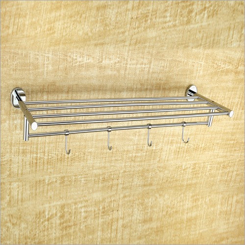 Oval Brass Towel Rack  24'