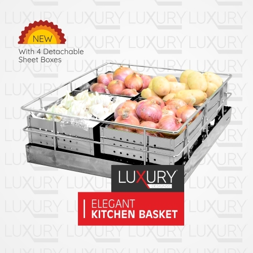 Stainless Steel Sheet Premium Vegetable Basket Size: Available In Various Sizes