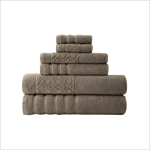 Jacquard Border Towels