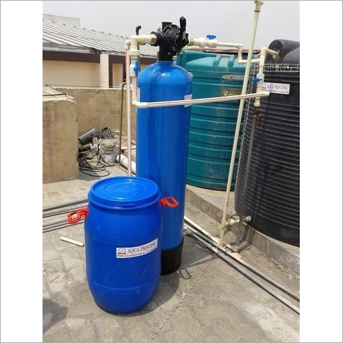 Water Softeners - FRP 100x50x200 cm Blue, 2-5 Bar Pressure | Water Softening, High Efficiency, Residential & Industrial Use, Drip Irrigation