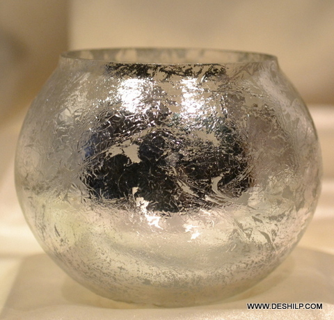 Opal Shine Giftable Glass Candle Holder