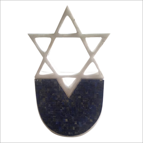 Stone Gift Item - Polished Stone, Varied Dimensions, Blue | Star Shape, Unique Design, Home Decor, Durable Material, Fine Craftsmanship