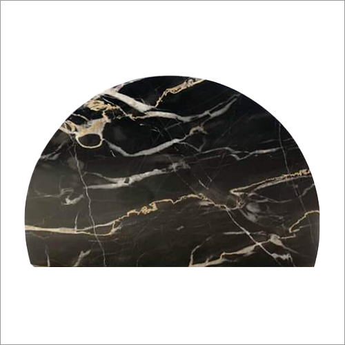 Stone Half Circle Plate