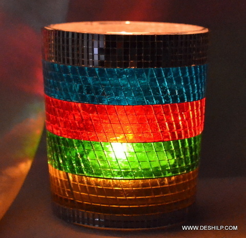 Beautiful Candle Holder Glass Base Candle Holder for home decor