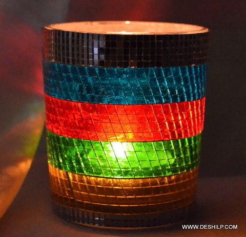 Beautiful Candle Holder Glass Base Candle Holder