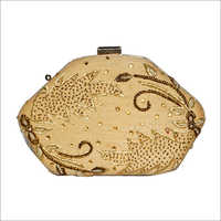 Clutch Purse Golden Shining