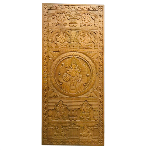 Carved Wooden Door Application: Residential