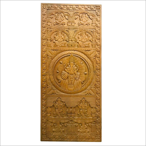 Carved Wooden Door