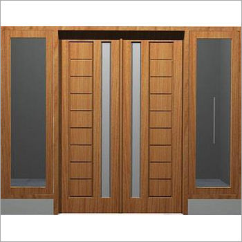 Wooden Front Double Door