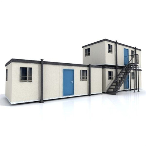 Bunk House - Steel, Customizable Dimensions, White | Adequate Ventilation, Weather Resistant, Rugged, Easy to Install & Maintain, Hygienic