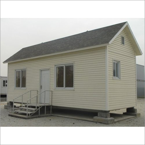 Portable Cabin House - Steel, 10ft x 20ft, 110V | Cost-Effective, Easy Assembly, Energy Efficient, Modular, Quick Installation, Sustainable, Versatile Design, Vinyl Flooring, Fiberglass Insulation, Gable Roof, Double Pane Windows