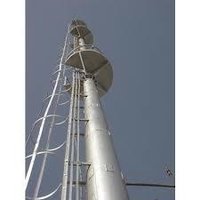 Self Supported Chimney Insulation Material: Mild Steel And  Rubber Lining