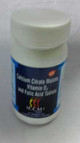 calcium citrate malate vitamin d3 folic acid tablets