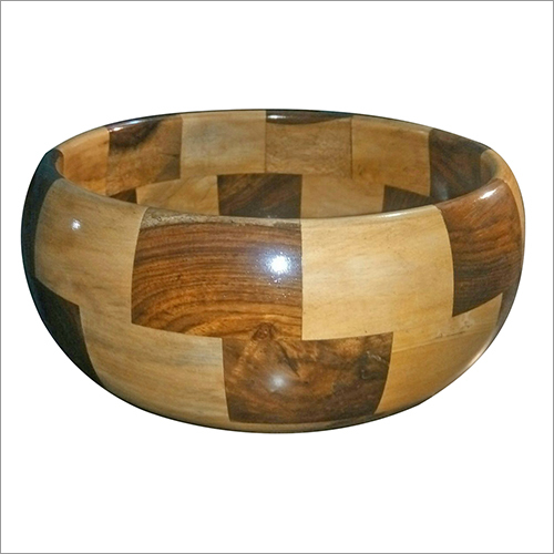 Printed Wooden Bowl