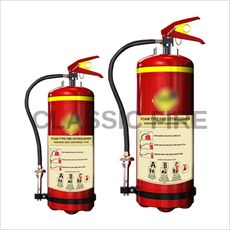 Red Mechanical Foam Fire Extinguisher