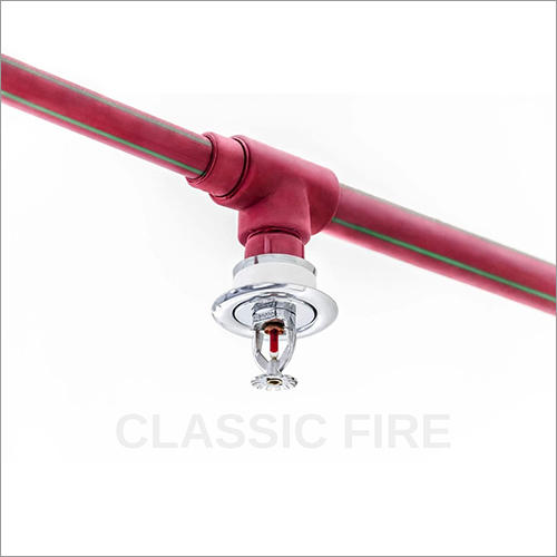 Red Fire Sprinkler System