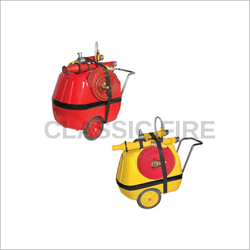 Red Frp Tank Mobile Foam