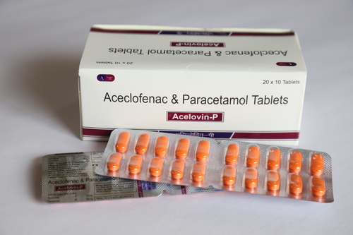 Aceclofenac and Paracetamol Tablets IP