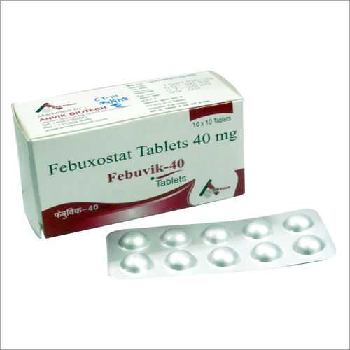 40mg Febuxostat टैबलेट