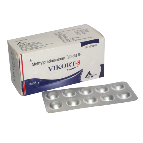 Methylprednisolone Tablets IP Vikort-8