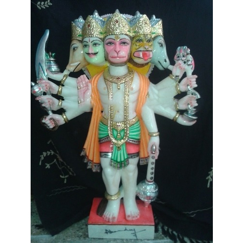 Marble Panchmukhi Hanuman