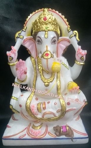 Ganesha Marble Statue