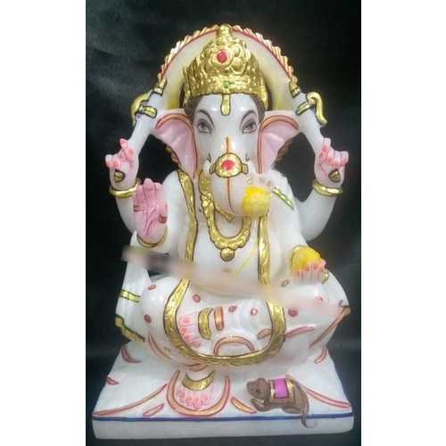 Ganesha Marble Statue