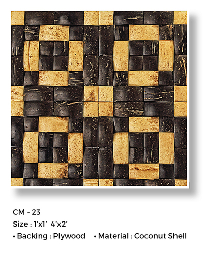 Wall Frame Materials Coco Mosaic