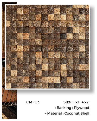 Wall Frame Materials Coco Mosaic