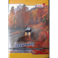 Writing Notebook - Quality Paper, 10-20 Inch Size | Spiral Binding, Tear Resistant, Smooth Finish, Lightweight Design