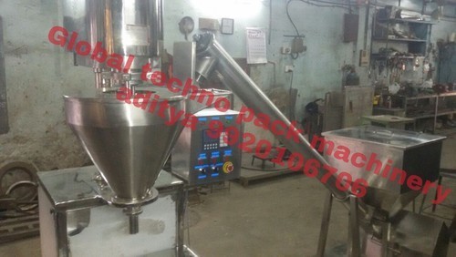 Auger Filling Machine With Schroo Canveyar